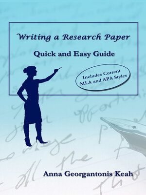 cover image of Writing a Research Paper